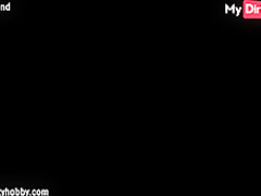 MyDirtyHobby - Busty amateur swallows a big cock outdoors