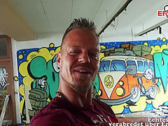 Real pick up Sexdate with german big tits horny housewife outdoor EroCom Date