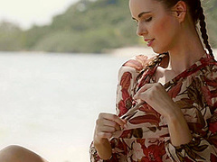 Jana Bubu in Coastal Caress - PlayboyPlus