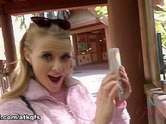 Paris White in Virtual Date Movie - ATKGirlfriends