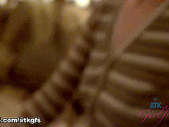 Aften Opal in Virtual Vacation Movie - ATKGirlfriends