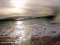 Aften Opal in Virtual Vacation Movie - ATKGirlfriends