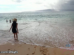 Sky Pierce in Virtual Vacation Movie - ATKGirlfriends
