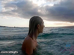 Sky Pierce in Virtual Vacation Movie - ATKGirlfriends
