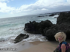 Sky Pierce in Virtual Vacation Movie - ATKGirlfriends