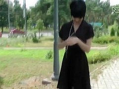 Naked And Wide Open In Public While Horny