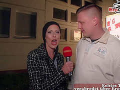 PUBLIC CASTING german teen persuaded guy on street for sex