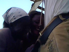 Nice Interracial Threesome
