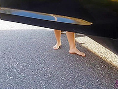 Asiandreamx - Car Breakdown Tools Play Feet Fun