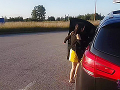 Asiandreamx - Car Breakdown Tools Play Feet Fun