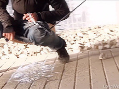 Girls Peeing Outdoors-3 - Compilation