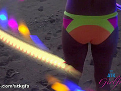 Carmen Caliente in Virtual Vacation Movie - ATKGirlfriends