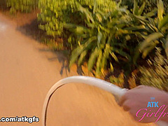 Carmen Caliente in Virtual Vacation Movie - ATKGirlfriends