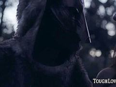 TOUGHLOVEX Red Riding Hood Scarlett Mae meets Werestud