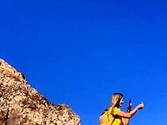 Sparksgowild - Hiking And Fucking In Thongs In Red Rock