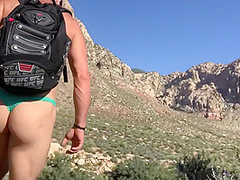 Sparksgowild - Hiking And Fucking In Thongs In Red Rock