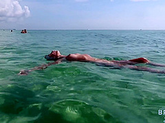 Bitchinbubba - Madisyn Naked Beach Yoga