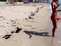 Bitchinbubba - Madisyn Naked Beach Yoga