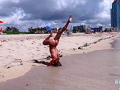 Bitchinbubba - Madisyn Naked Beach Yoga