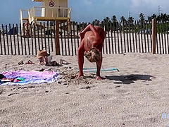 Bitchinbubba - Madisyn Naked Beach Yoga