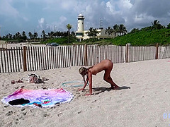 Bitchinbubba - Madisyn Naked Beach Yoga