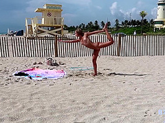 Bitchinbubba - Madisyn Naked Beach Yoga