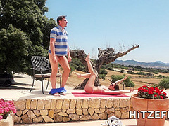Wet And Craving For Cock In The Heat Of The Day - Hitzefrei