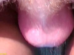 oiled stepmom outdoor fisted
