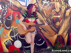 Guitar Heroine In Miami - Harlow Nyx - Scoreland