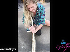 Chloe Foster in Virtual Vacation Movie - ATKGirlfriends