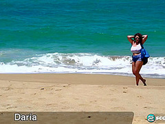 The Watcher Spies On Daria Enjoying A Beach Day - ScoreLand