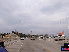 Real amateur couple blowjob and sex outdoor in public on an island