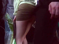 On Way Back Home In Shopping