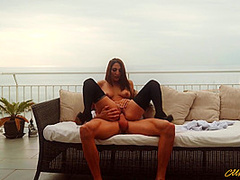Jimena Lago Con Joel Tomas