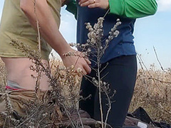 Cute Outside Blowjob And Sex Turns Rough When Pixie Gets A Spanking