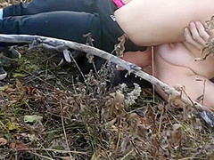 Cute Outside Blowjob And Sex Turns Rough When Pixie Gets A Spanking