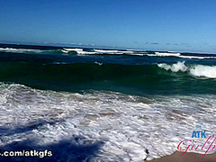 Winter Jade in Virtual Vacation Movie - ATKGirlfriends