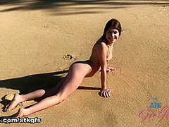 Winter Jade in Virtual Vacation Movie - ATKGirlfriends