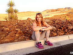 Sexy Milf Sloane Outdoor