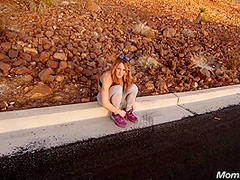 Sexy Milf Sloane Outdoor