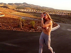 Sexy Milf Sloane Outdoor