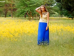 Charming Teen Is Showing Her Firm Tits On Cam And Gently Rubbing Her Perfectly Shaved Pussy