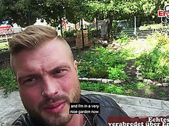 public pov date with german tattoo blonde outdoor fuck