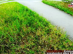 public pov date with german tattoo blonde outdoor fuck