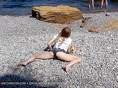 Day at the sea with Tatjana