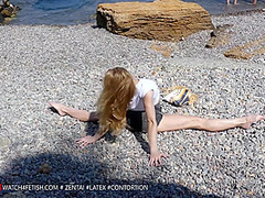 Day at the sea with Tatjana