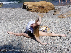 Day at the sea with Tatjana