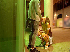 Party Chick Cheats On Her Boyfriend - Risky Doggy Fuck In Public - Shaiden Rogue