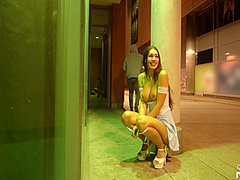 Party Chick Cheats On Her Boyfriend - Risky Doggy Fuck In Public - Shaiden Rogue