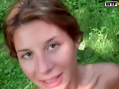 Victoria Tiffani Anal & Dp In The Woods